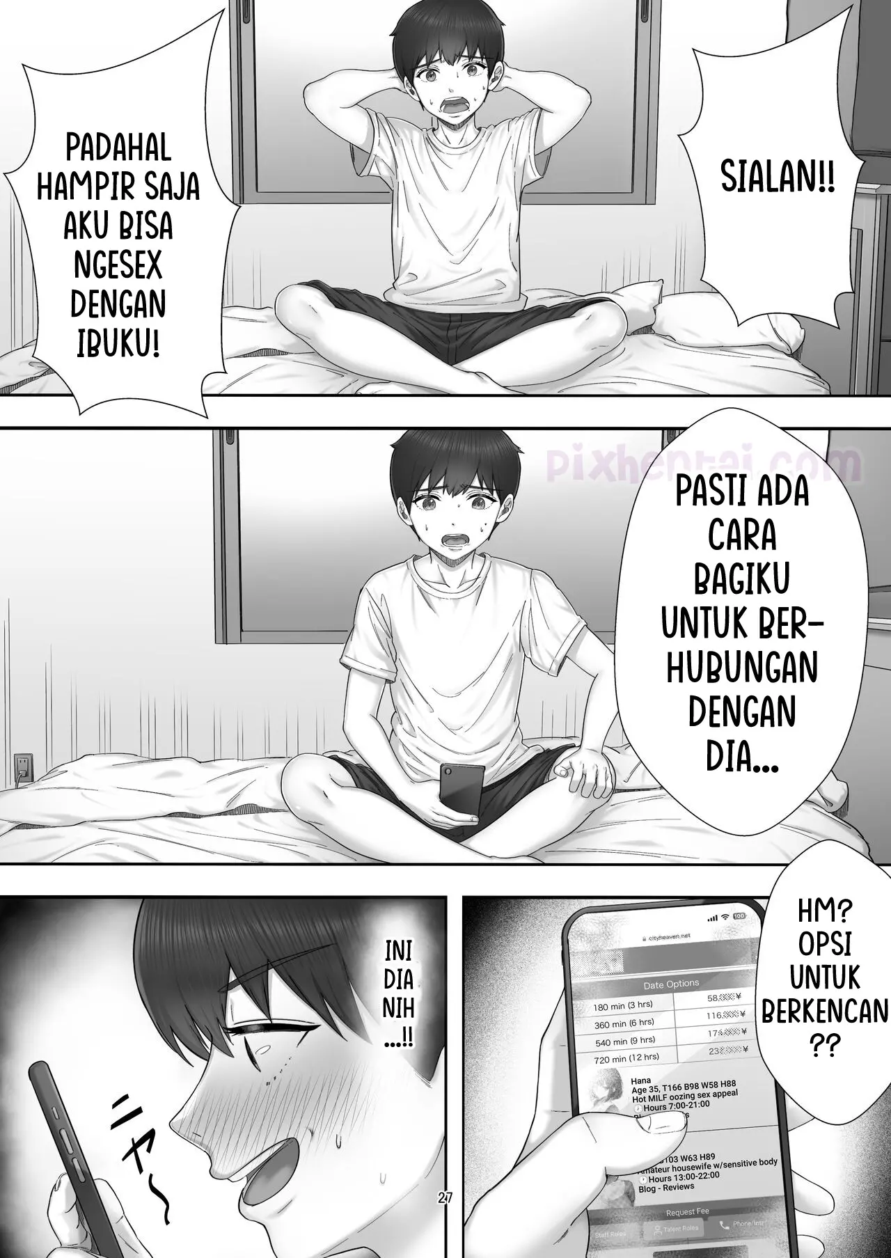 Komik hentai xxx manga sex bokep When I Ordered a Call Girl My Mom Actually Showed Up 26